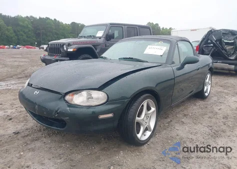 1999 Mazda Mx-5 Miata Leather Pkg/Popular Equipment Pkg/Sports Pkg/Touring/Touring Pkg из США, поврежденный, VIN JM1NB3539X0123231